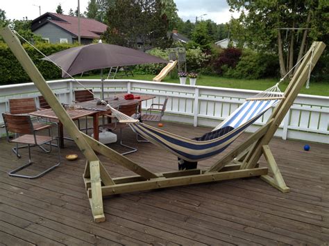 Make it and enjoy it throughout the summer! Diy Wood Hammock Stand PDF Woodworking