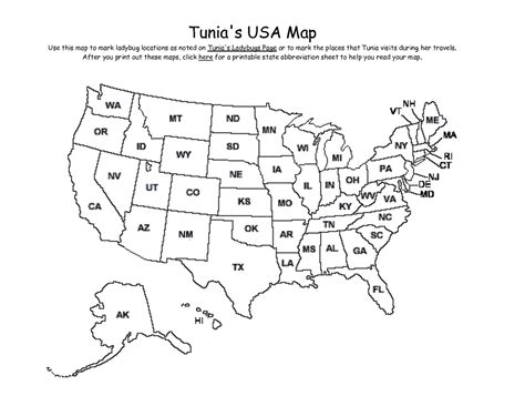 Usa Map Of 52 States