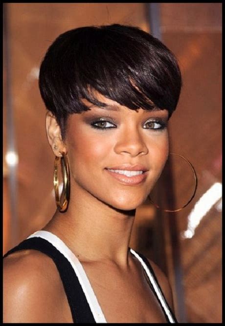 Short Hairstyles With Bangs For Black Women Style And Beauty