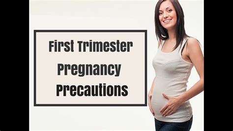 Pregnancy Tips Precautions During The First Trimester Pregnancy Guide Youtube