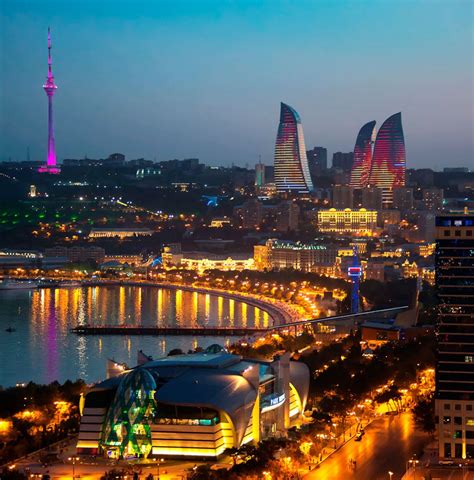 The First Place Tourists Visit In Baku Baku Boulevard Baku City