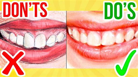 Draw this pencil by following this drawing lesson. DO'S & DON'TS: How To Draw a Realistic Mouth using ...