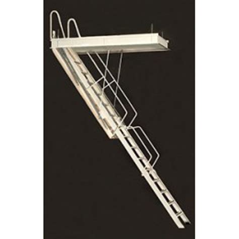 Rainbow F Series Steel Attic Ladders 9 Foot Heights Commercial