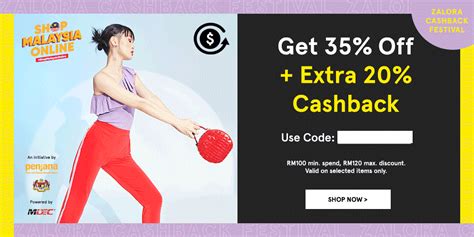 Enjoy up to 80% off men's fashion. Zalora Extra 35% Off + 20% Cashback Promo Code