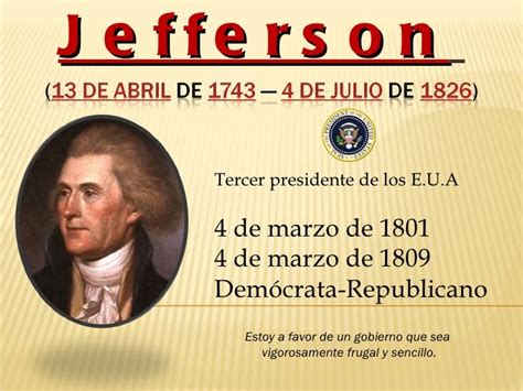 Araceli Rego Un Poco De Historia Thomas Jeffersondeclaración De La