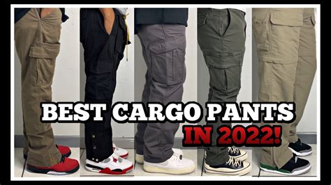 BEST CARGO PANTS FOR SNEAKERS CARGO PANTS YOU NEED IN 2022 YouTube