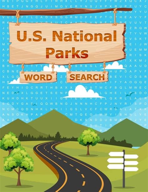 Us National Parks Word Search Word Search Finder Word Find Puzzle
