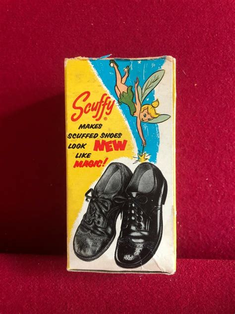 1950s Walt Disney Mickey Mouse Scuffy Shoe Polish Scarce Vintage Ebay