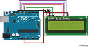 Some lcds do not have a backlight (pins 15 and 16 on the lcd). arduino-lcd-display-wiring-diagram | MaxPhi