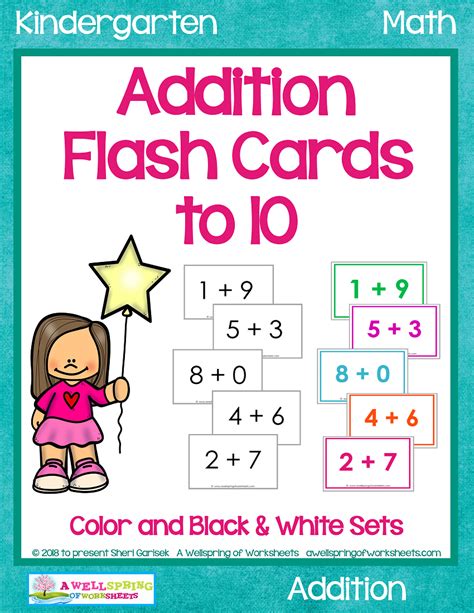 Addition Flashcards With Pictures