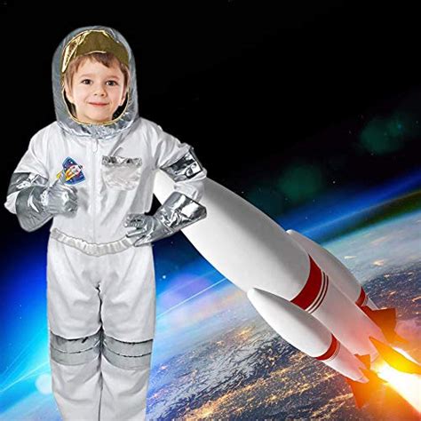 Buy Child Astronaut Costume Kids Spaceman Fancy Dress Up Role Play Set