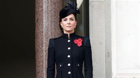 Kate Middletons Remembrance Day Outfit The Special Detail You Missed Hello