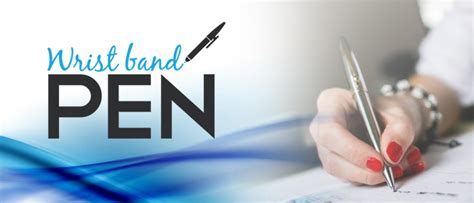 World Patent Marketing Success Team Introduces The Wristband Pen An