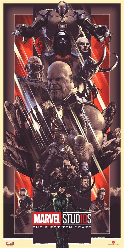 Celebrate 10 Years Of Marvel Studios With This Serious Set Of Posters