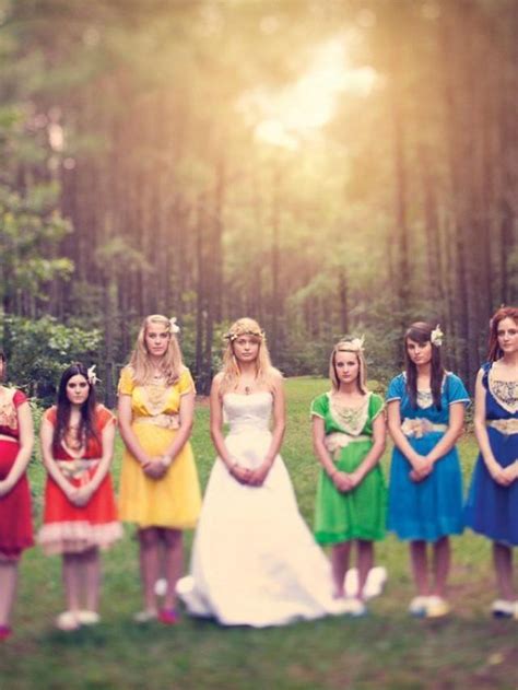 Rainbow Wedding Rainbow Themed Wedding Inspiration 2186181 Weddbook