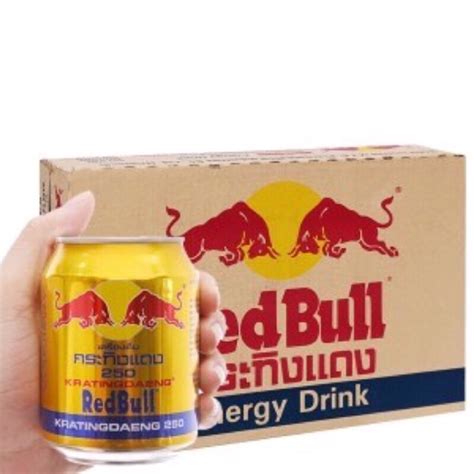Nước Tăng Lực Red Bull Thùng 24 Lon X 250ml Shopee Việt Nam