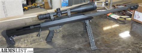 Armslist For Sale Barrett 50 Cal Bmg M99 Bolt Action Sniper Rifle
