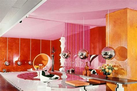 The60sbazaar “1960s Interior Design ” Futuristic Designs From The 60
