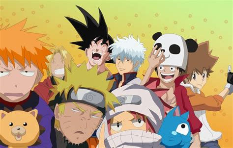 Wallpaper game, Bleach, Naruto, One Piece, anime ...