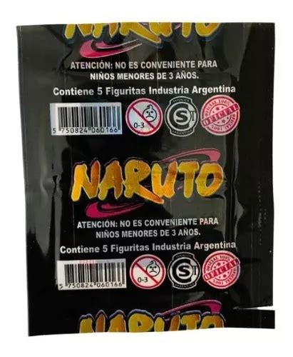 Album Naruto 2021 Pack Album 20 Sobres De Figuritas 3 500 En CABA
