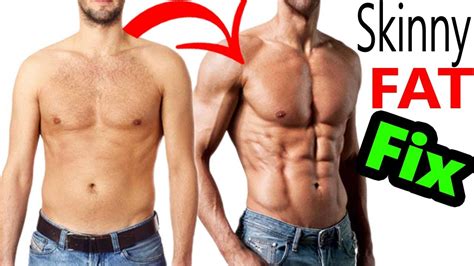 The Skinny Fat Fix Go From Skinny Fat To Ripped Fit Lean And Muscular Transformation To Bulk And Cut
