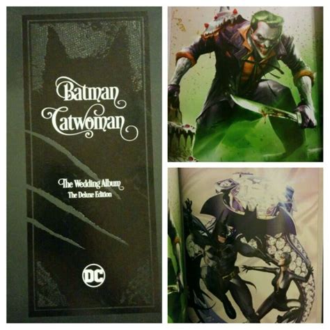 Dc Comics Batman Catwoman The Deluxe Edition Wedding Album Hardcover Ebay