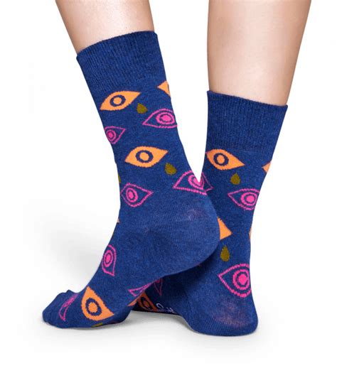 Blue Cotton Crew socks: Cry Baby pattern | Happy Socks | Baby crying face, Baby crying, Happy socks