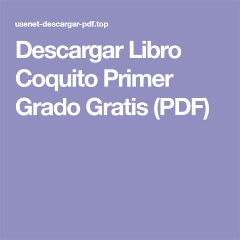 Libro Coquito Primer Grado Para Imprimir Libro Coquito Vamos A