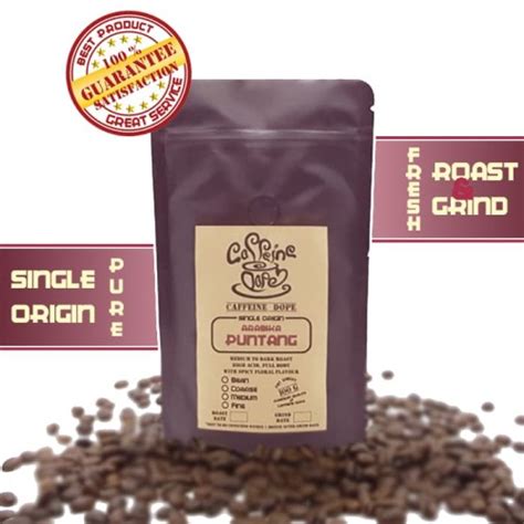 Jual Kopi Arabika Puntang 100 Gr Single Origin Bean Biji Ground Bubuk