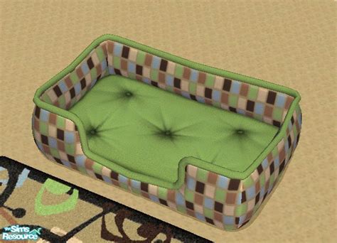 Resa2169s Multicolorbox Bedbath Set Pet Bed Sims 2 Pets Sims 4
