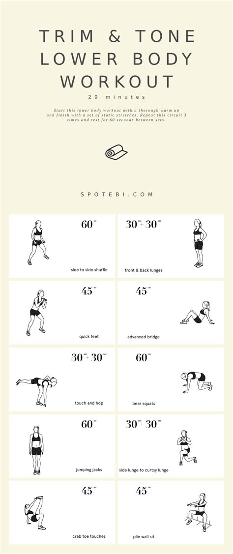 Cardio Circuit Workouts No Equipment For Beginners