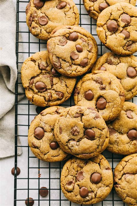 Brown Butter Chocolate Chip Cookies Yummy Recipe