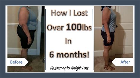 How I Lost Over 100 Pounds In 6 Months Tips To Lose Weight My Weight Loss Journey Youtube