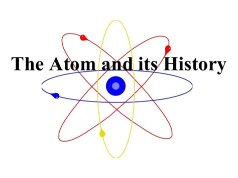The History Of The Atom Timeline Timetoast Timelines