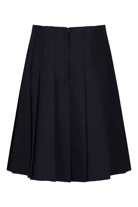 buy trutex navy blue stitch down pleat skirt from next ireland