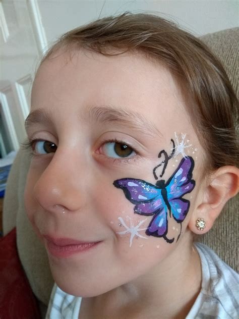 Face Painting Ideas For Kids Butterfly Painting For Kids Face