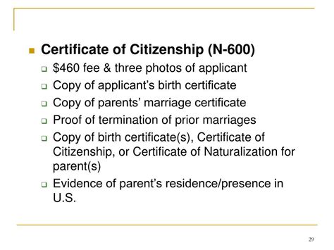 Ppt Acquisition And Derivation Of Us Citizenship Powerpoint
