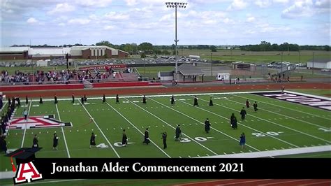 2021 Jonathan Alder High School Commencement Youtube