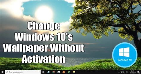 How To Change Desktop Wallpaper Without Activating Windows 1110