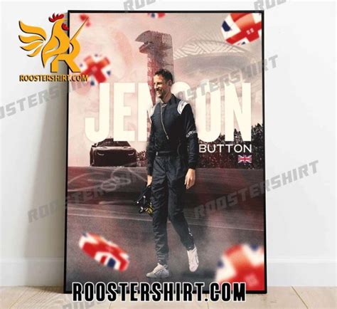 Welcome To The Nascar Cup Series Jenson Button Poster Canvas Roostershirt