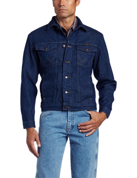 Wrangler Western Denim Jacket In Blue For Men Save 13 Lyst