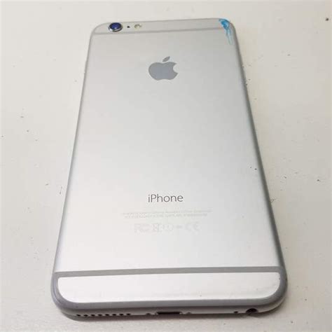 Buy The Apple Iphone 6 Plus A1522 Silver 16gb Goodwillfinds