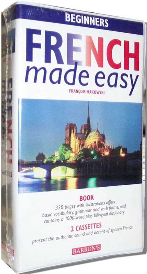 Some include audio and cds. French Made Easy Beginners (Book and Audio Cassettes)