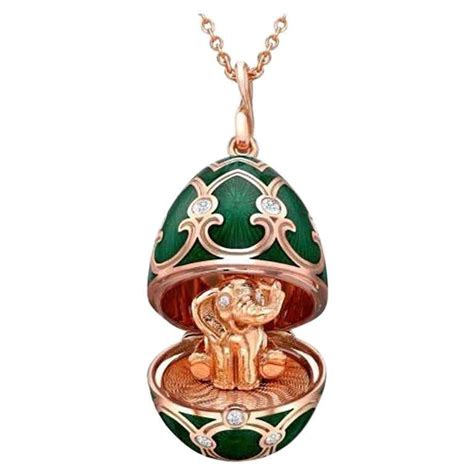 Fabergé Emotion Yellow Gold And Multicoloured Gemstone Egg Pendant 624fp2055 For Sale At 1stdibs