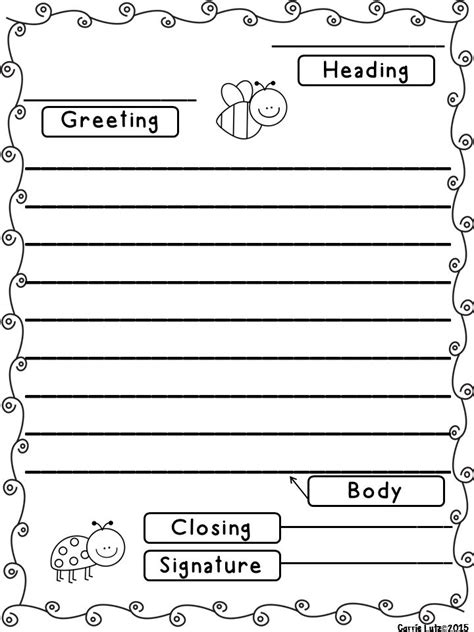 This pack contains everything you need to teach how to write friendly letters!this file includes:anchor chartsworksheets for practicing the parts of a friendly lettersequencing how to write a letter worksheetsletter editing. parts of a letter for 1st grade - Clip Art Library