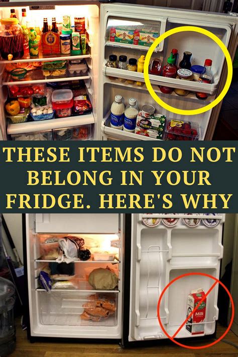 If You Have Any Of These Items In The Fridge You Need To Take Them Out