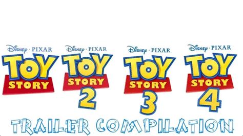 Toy Story 1 2 3 4 Trailer Compilation Youtube