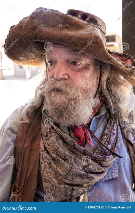 Old Wild West Cowboy Character Editorial Image Image Of Lawman
