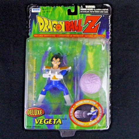 Your favorite place for dbz action figures. Irwin DragonBall Z Deluxe Vegeta Action Figure Sealed 2000 ...