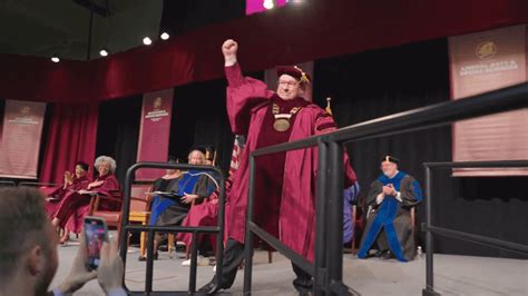 Cmu President Hits The Griddy During Commencement